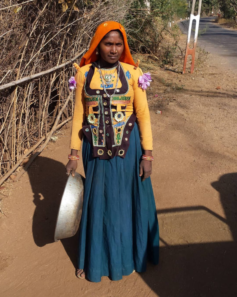 Ambaji village woman