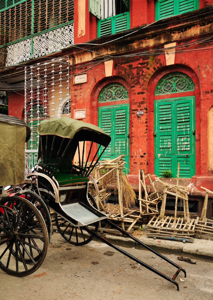 Traditional rickshaw