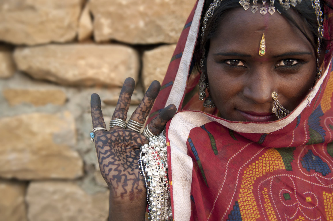 Rajasthani woman